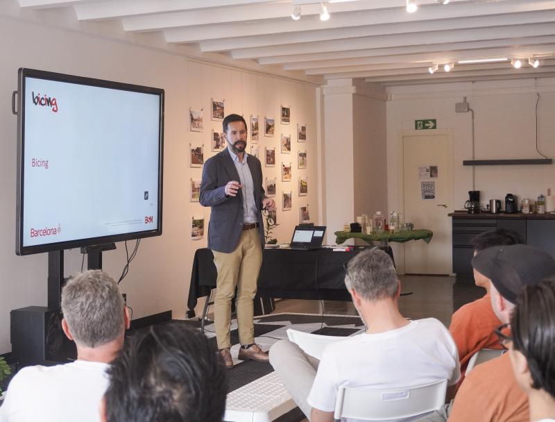 El Bicing comparteix el seu model al Urban Cycling Institute